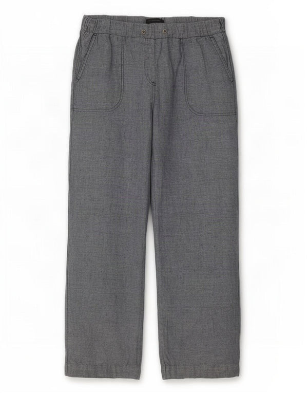 Pantaloni casual pentru femei Marks & Spencer cu picioare largi UK 14 mare W36 L28 albastru