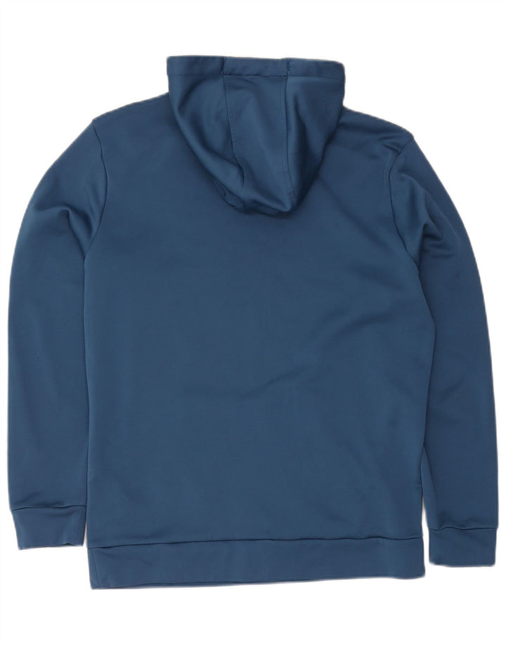 Pulover Under Armour pentru bărbați cu grafică cu glugă, poliester mic, albastru