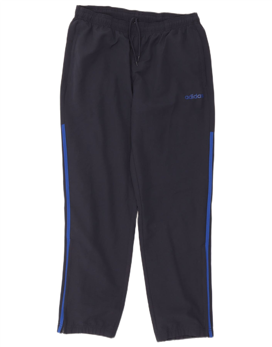 Pantaloni de trening pentru bărbați Adidas Pantaloni de jogging mari, bleumarin, poliester