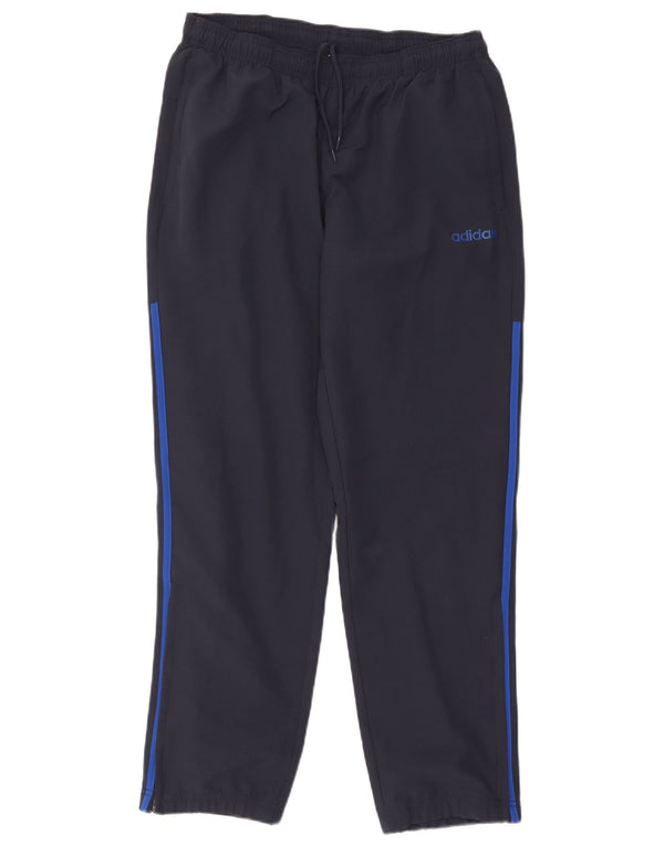 Pantaloni de trening pentru bărbați Adidas Pantaloni de jogging mari, bleumarin, poliester