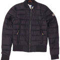 Jachetă căptușită pentru femei SUPERDRY UK 10 Mic, albastru, poliester