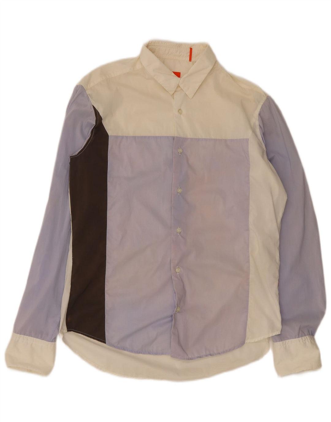 Cămașă pentru bărbați Hugo Boss, bumbac color bloc mediu, multicolor
