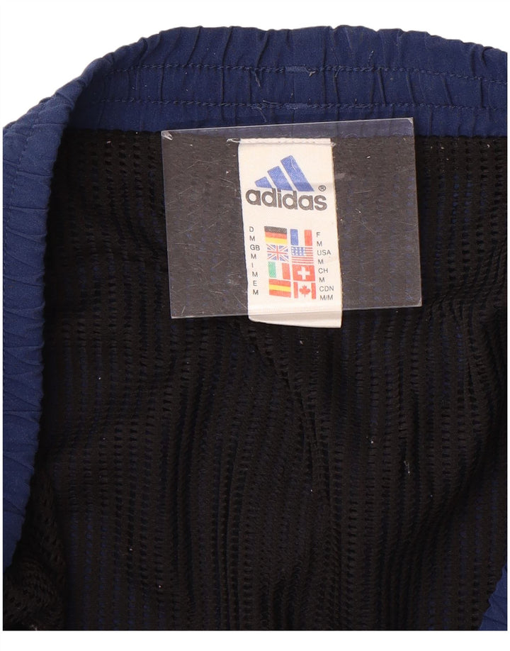 Pantaloni scurți sport ADIDAS pentru bărbați, poliester mediu bleumarin