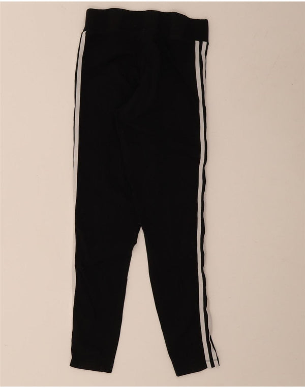 Leggings pentru femei Adidas UK 12, bumbac mediu negru