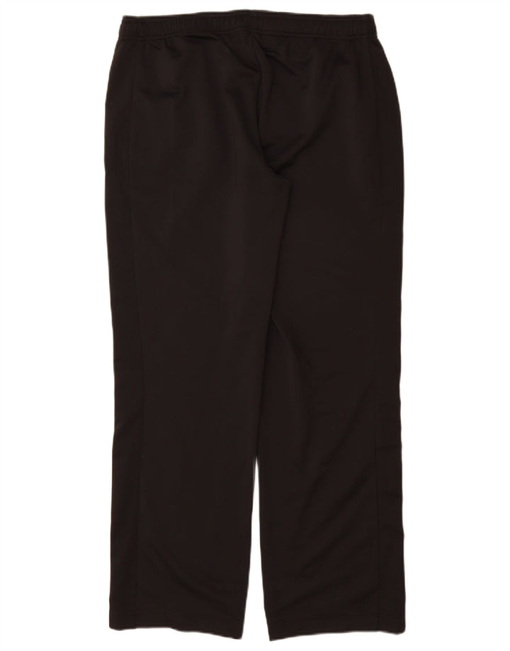 ADIDAS Womens Tracksuit Trousers UK 16/18 Large Black Polyester