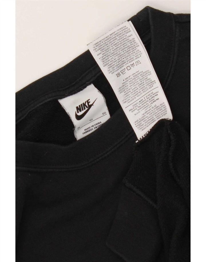 Pulover Nike pentru bărbați, XL, bumbac negru