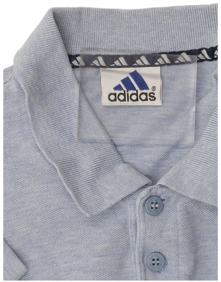 Tricou polo Adidas pentru bărbați, albastru mediu