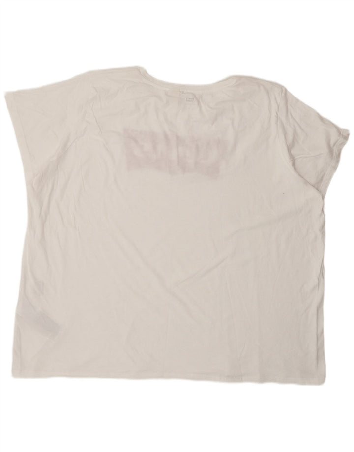 Tricou grafic pentru bărbați Levi's Top 3XL Bumbac alb