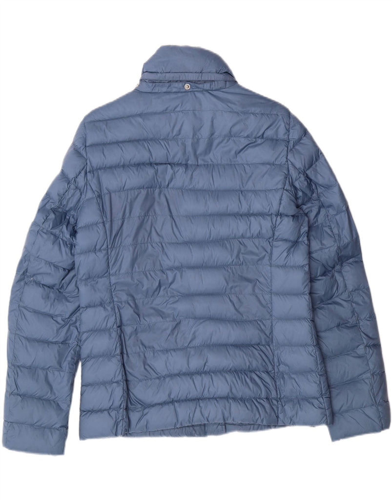 CALVIN KLEIN Womens Padded Jacket UK 14 Medium Blue Polyamide Vintage Calvin Klein and Second-Hand Calvin Klein from Messina Hembry 