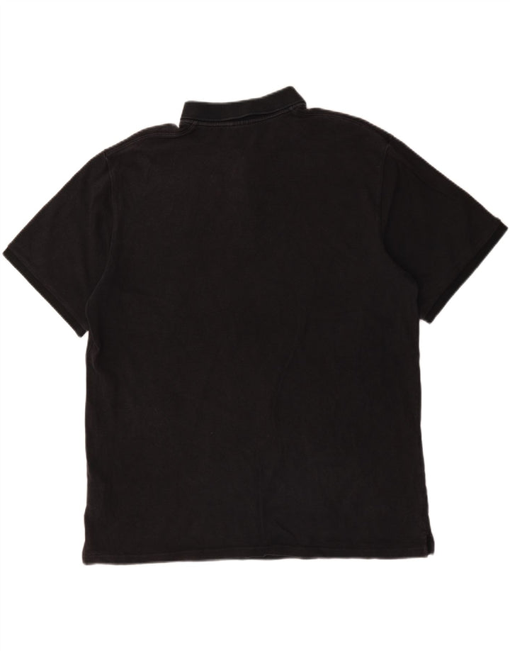 Cămașă polo pentru bărbați Carhartt 2XL bumbac negru