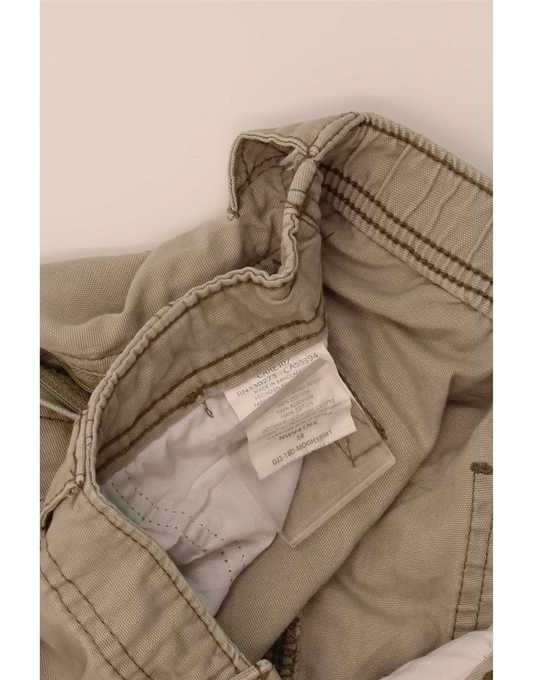 Pantaloni scurți cargo Wrangler pentru bărbați W38 XL, bumbac, bej