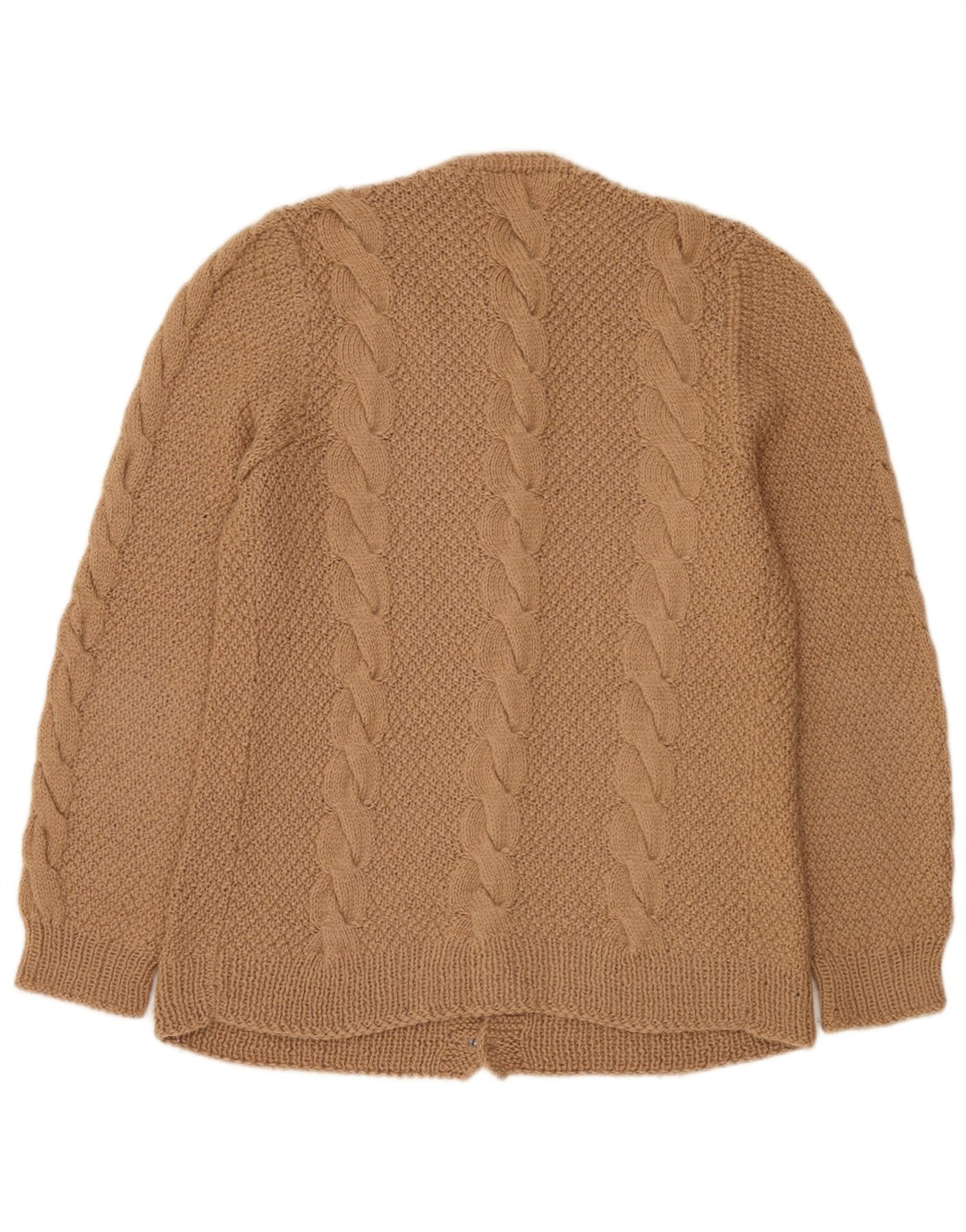 Cardigan Vintage pentru bărbați, mare, bej