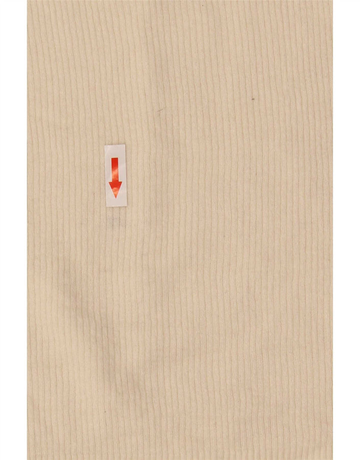 Pulover cardigan crop Massimo Dutti pentru femei UK 8 Small Off White