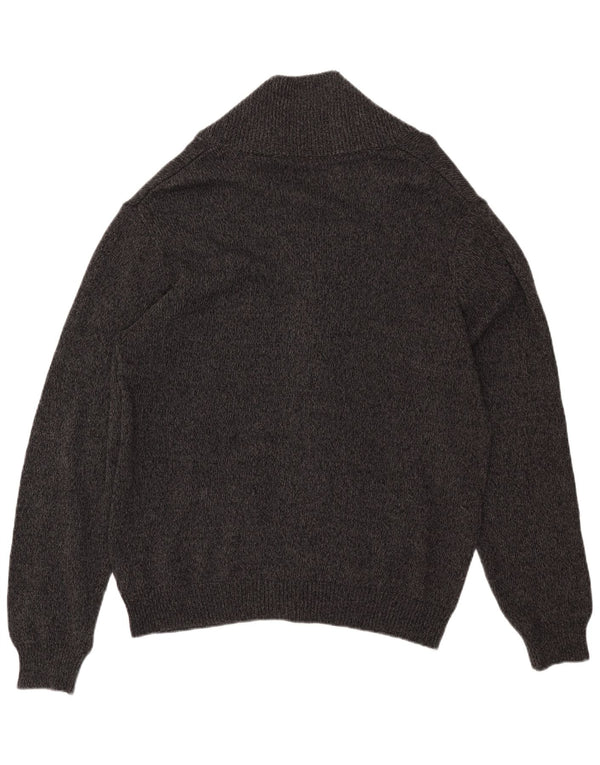 Pulover cardigan pentru bărbați CHAPS XL, bumbac cu pete gri