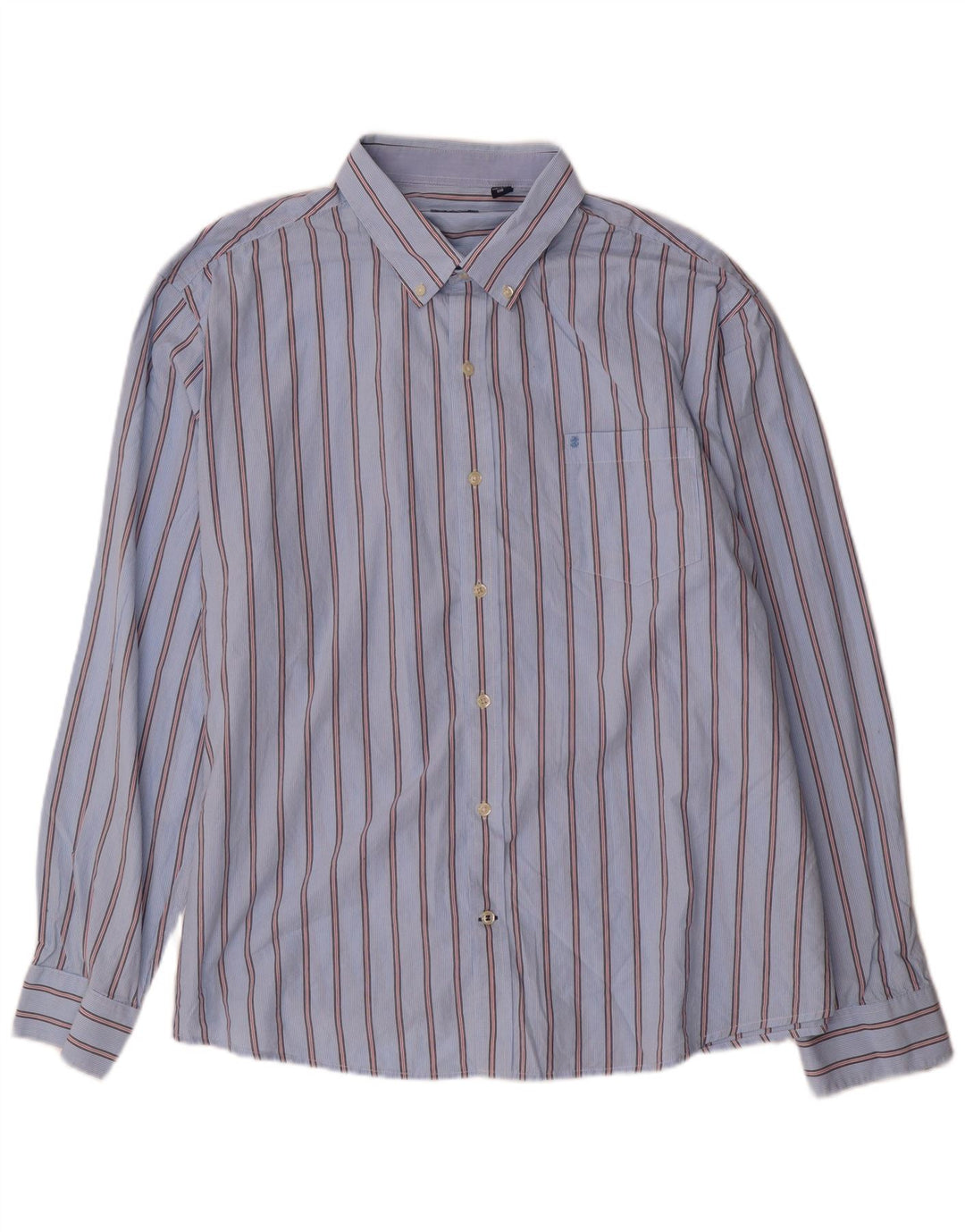 Cămașă pentru bărbați IZOD 2XL, bumbac cu dungi albastre