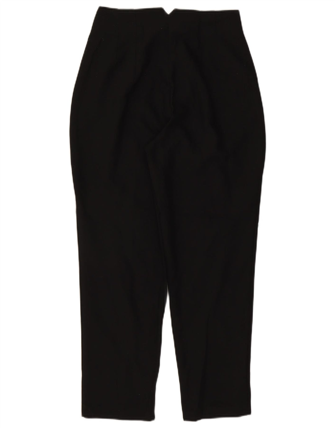 Pantaloni casual conici pentru femei Zara Mediu L28 L26 Poliester negru