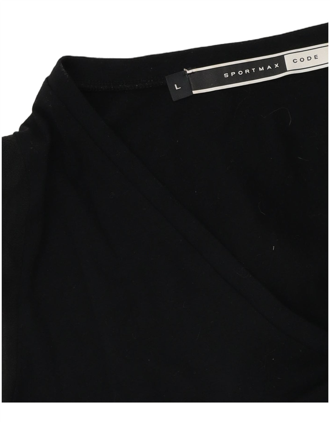 Bluză cu mânecă lungă pentru femei Sportmax, UK 14, mare, neagră