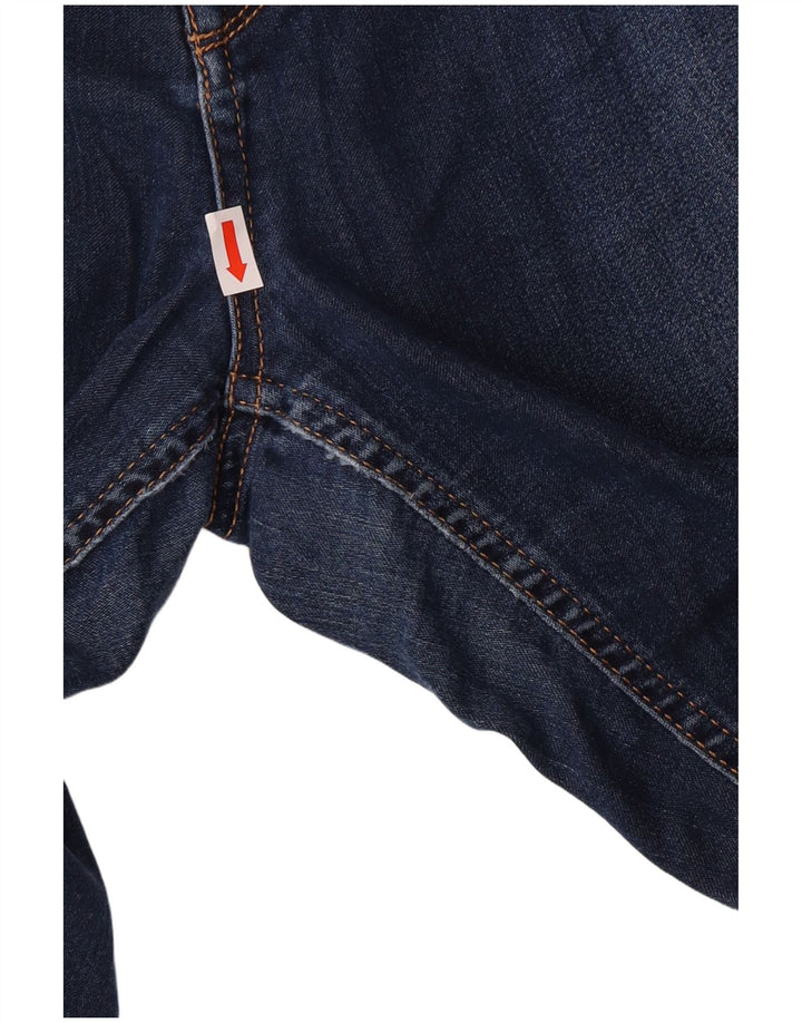 JACK WILLS Blugi skinny pentru femei W28 L30 bumbac bleumarin