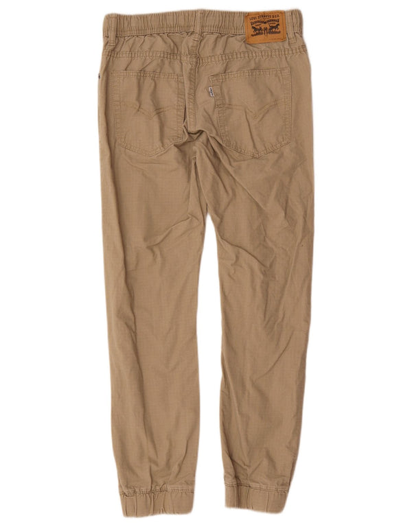 Pantaloni de jogging pentru băieți Levi's Pantaloni casual 12-13 ani mare W28 L27 bej bumbac