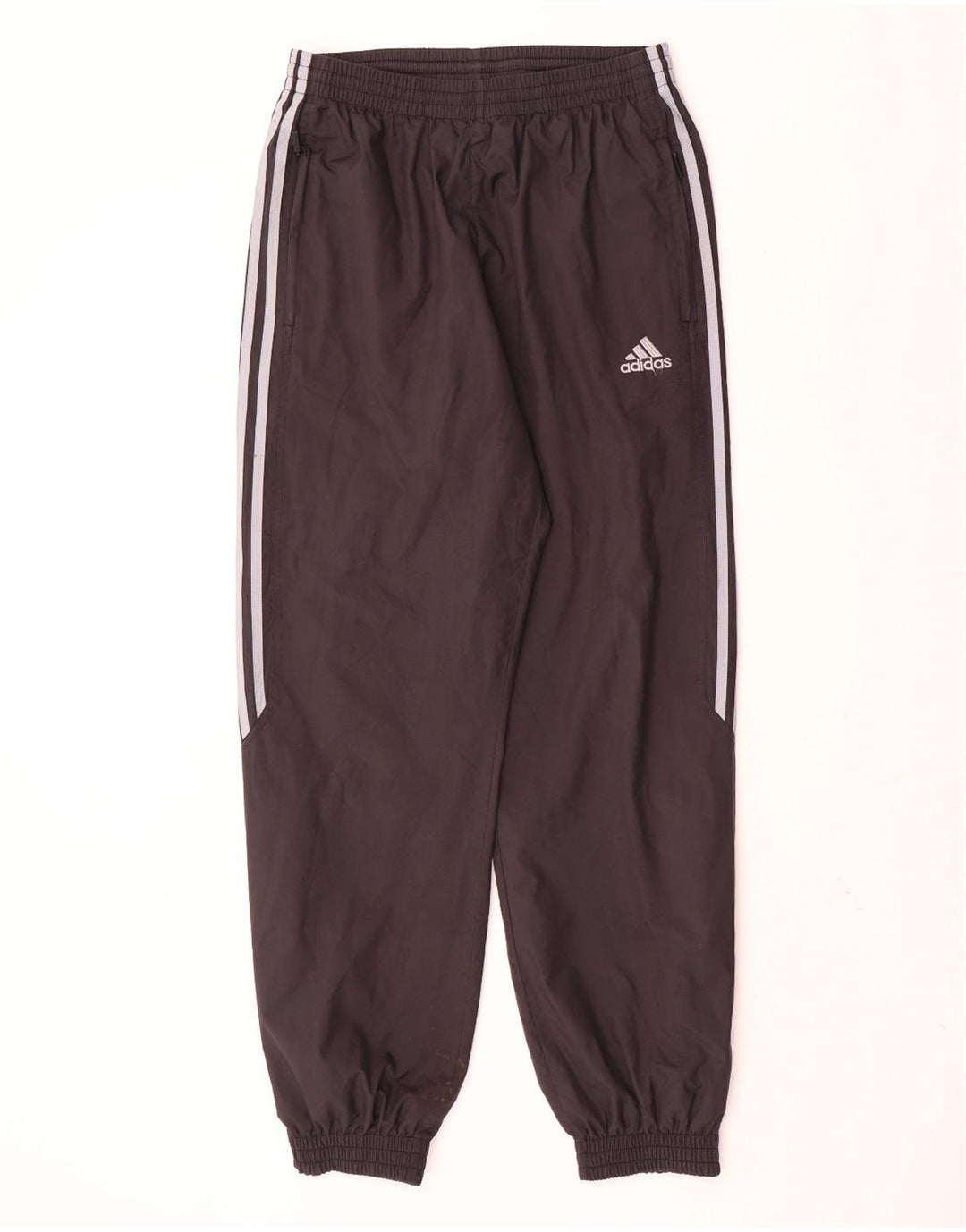 Pantaloni de trening pentru bărbați ADIDAS Joggeri UK 38/40 Poliester mediu negru