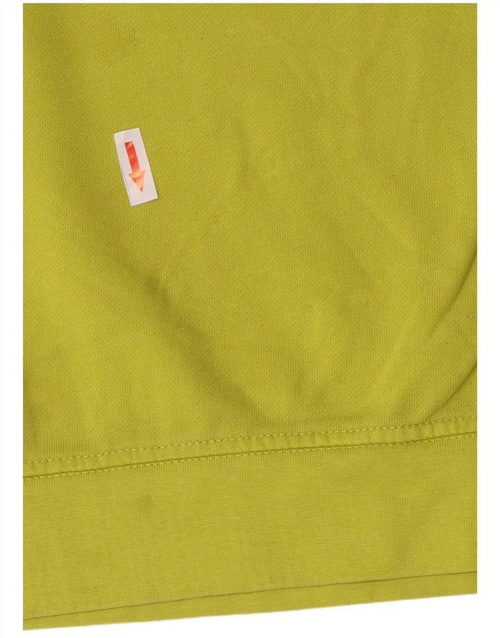 Hanorac grafic pentru bărbați Fila Pulover verde mediu Colorblock