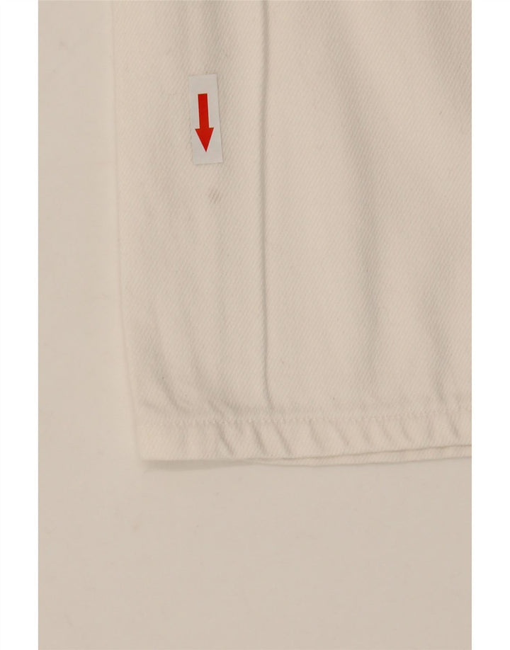 Blugi LEE Stella pentru femei cu picioare largi W27 L27 bumbac alb