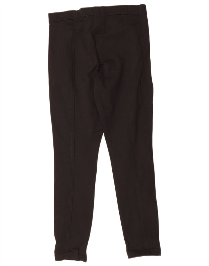 Pantaloni casual pentru femei Pixie Slim J. Crew US 10 Large W30 L30 Viscoză neagră