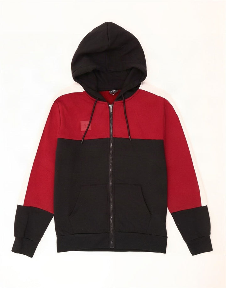 Pulover Umbro pentru bărbați, cu fermoar, XL, poliester color bloc