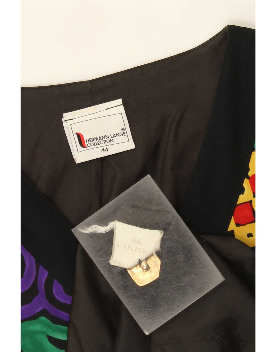 Jachetă pentru femei Hermann Lange cu mâneci 3/4 EU 44 XL multicoloră