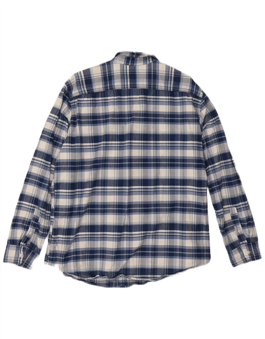 Cămașă de flanel standard Levi's pentru bărbați XL, bumbac cu carouri albastre