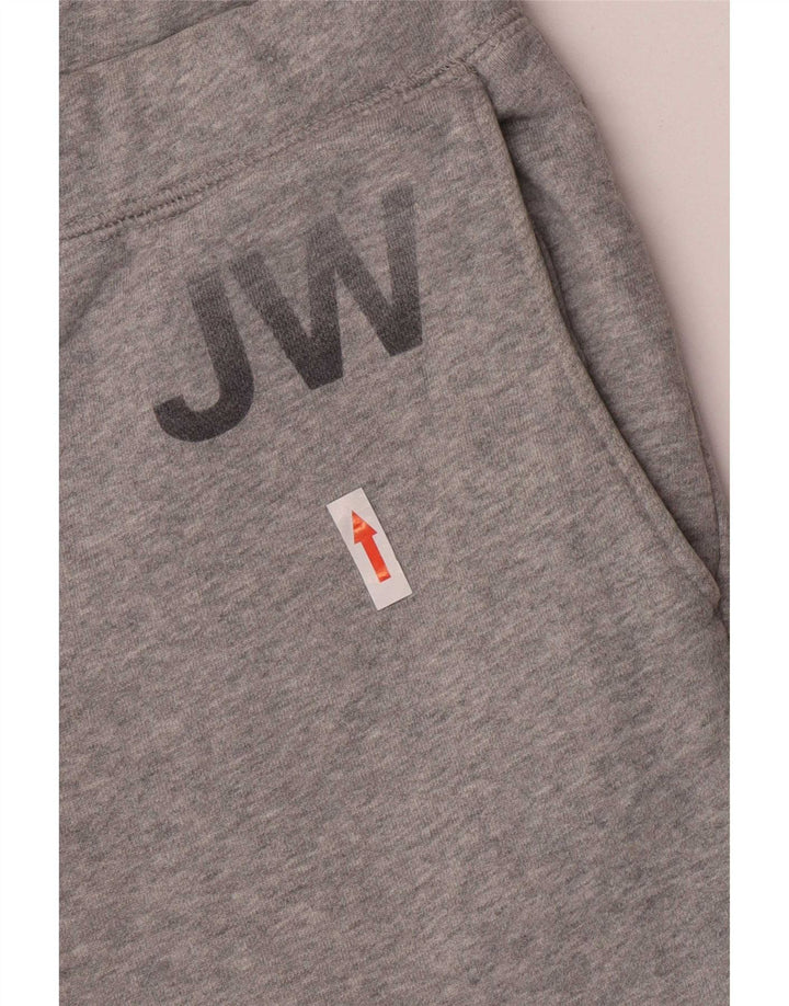 Jack Wills Pantaloni de trening grafic pentru bărbați Joggeri din bumbac gri mediu