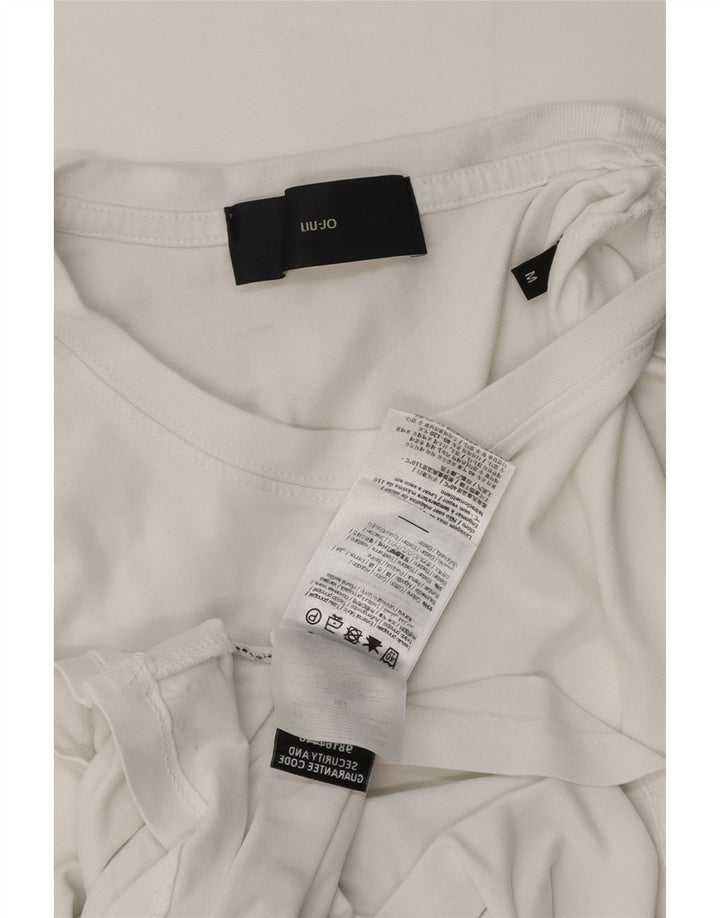 Tricou bărbați Liu Jo Top Medium Alb Bumbac