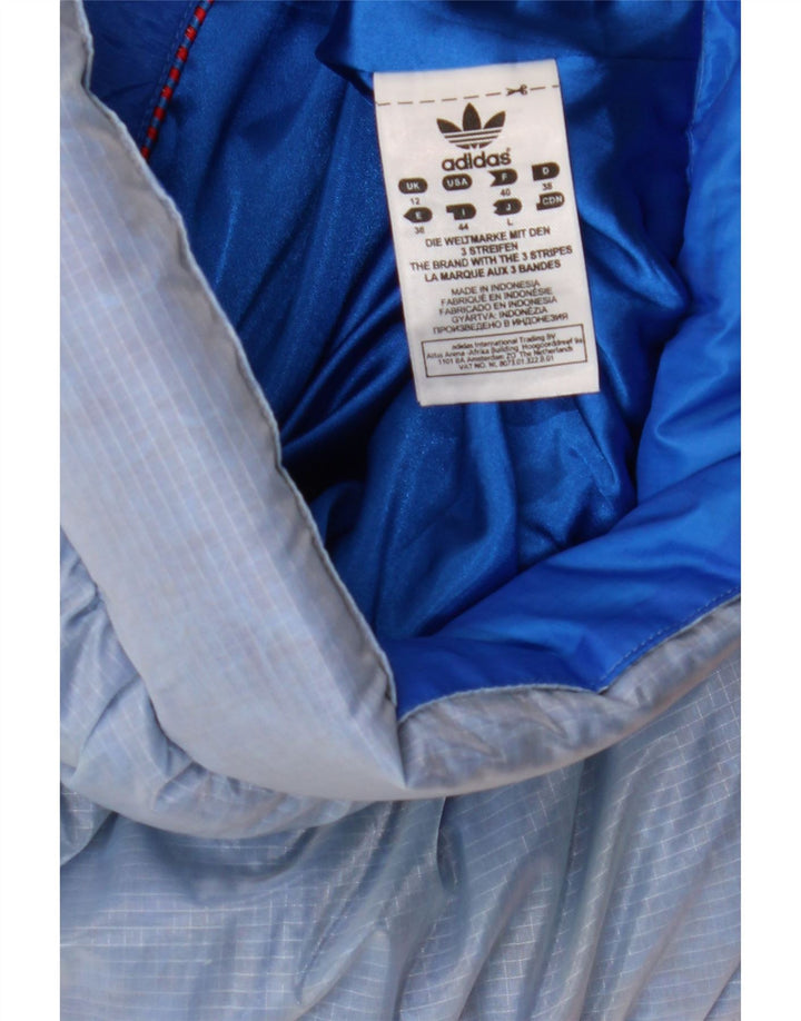 Jachetă căptușită pentru femei Adidas UK 12, roz mediu, poliamidă color bloc
