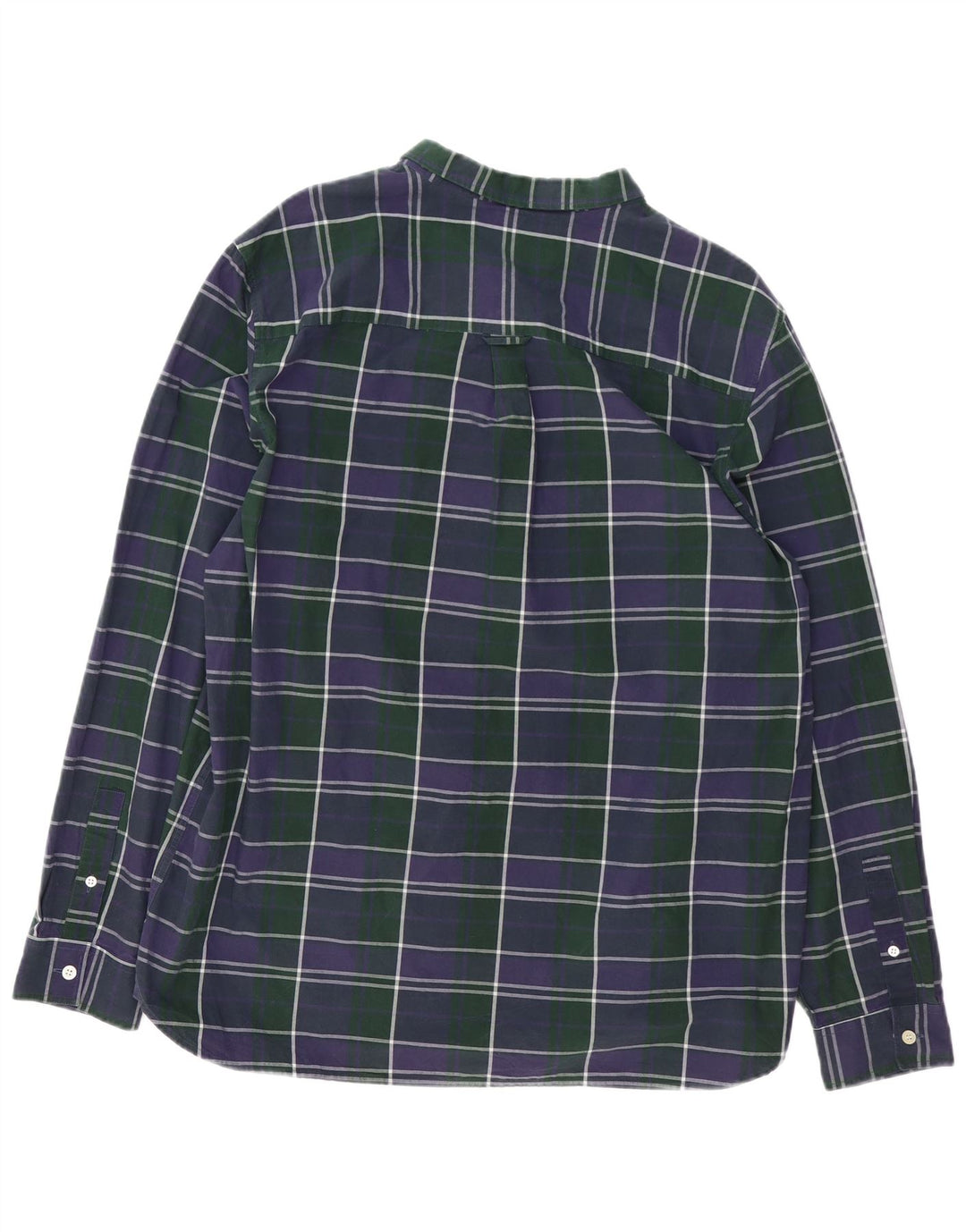 Cămașă pentru bărbați Lyle & Scott 2XL, bumbac cu carouri bleumarin