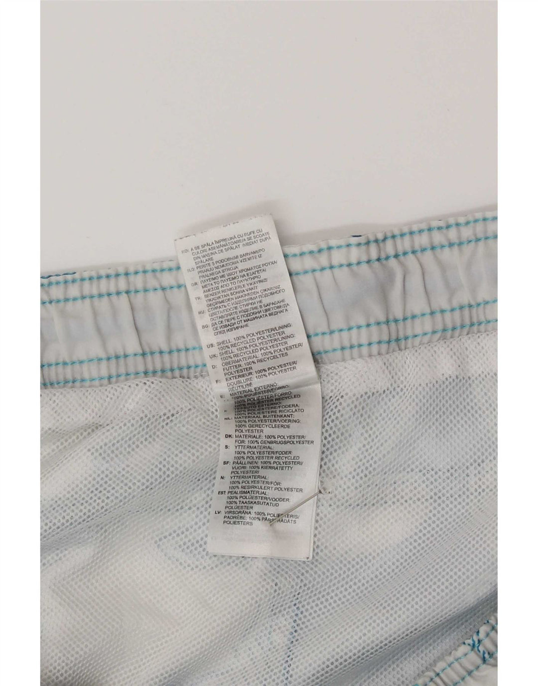 Pantaloni scurți de înot Adidas pentru bărbați XL, albastru, poliester floral