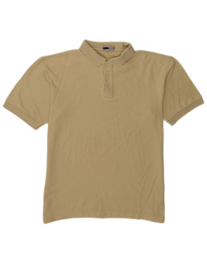 Tricou Polo Fila Bărbați IT 50 Medium Bej Bumbac