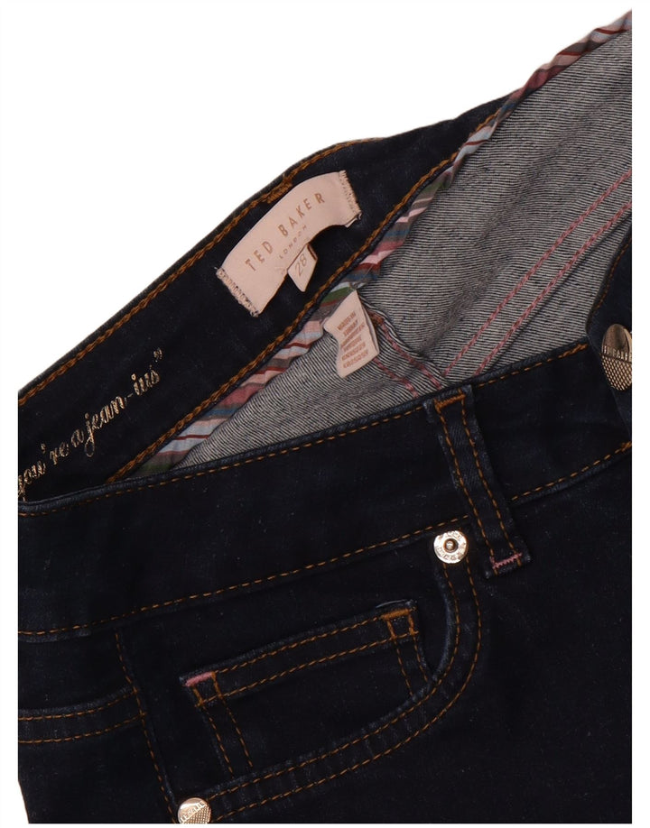 Blugi subțiri pentru femei Ted Baker L28 L26 Bleumarin Floral