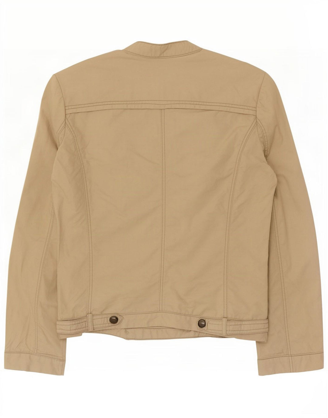 Jachetă Bomber pentru Damă Zara UK 12 Medium Bej Bumbac