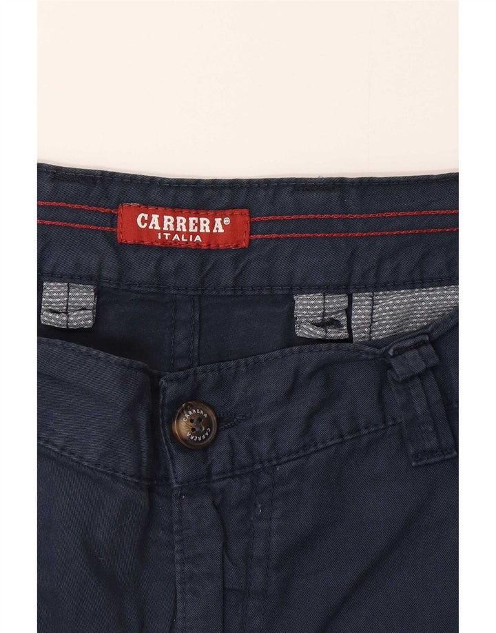 Pantaloni scurți cargo pentru bărbați Carrera XL W38 bleumarin