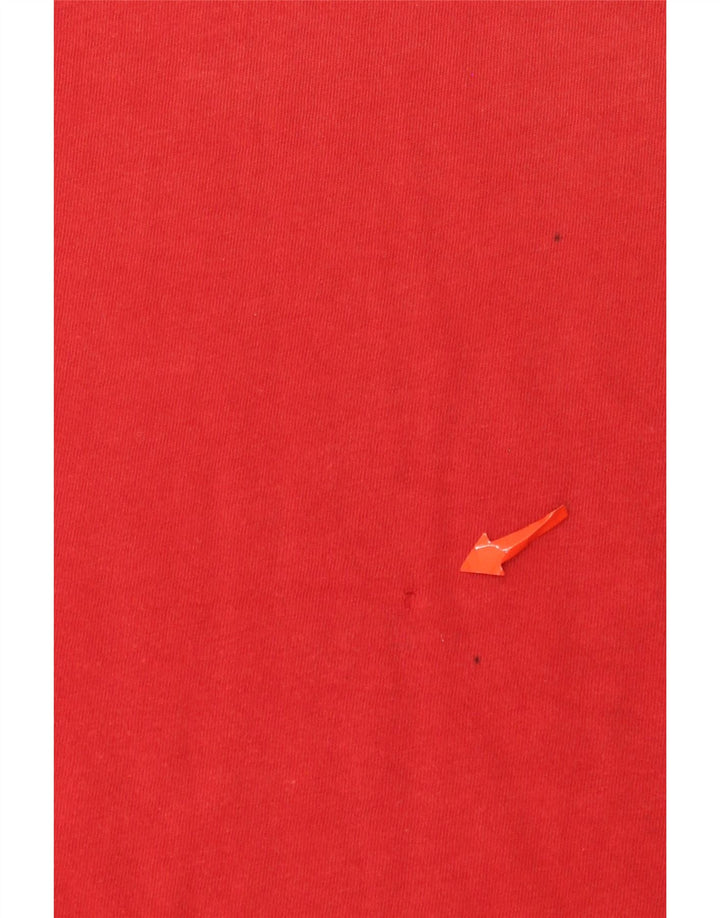 Tricou cu grafic Levi's pentru femei Top UK 14 Medium Red Bumbac