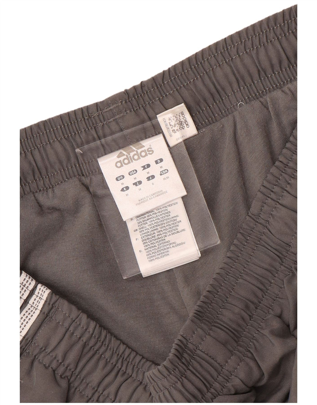 Pantaloni de trening pentru bărbați Adidas Pantaloni de jogging Gri mediu Poliester