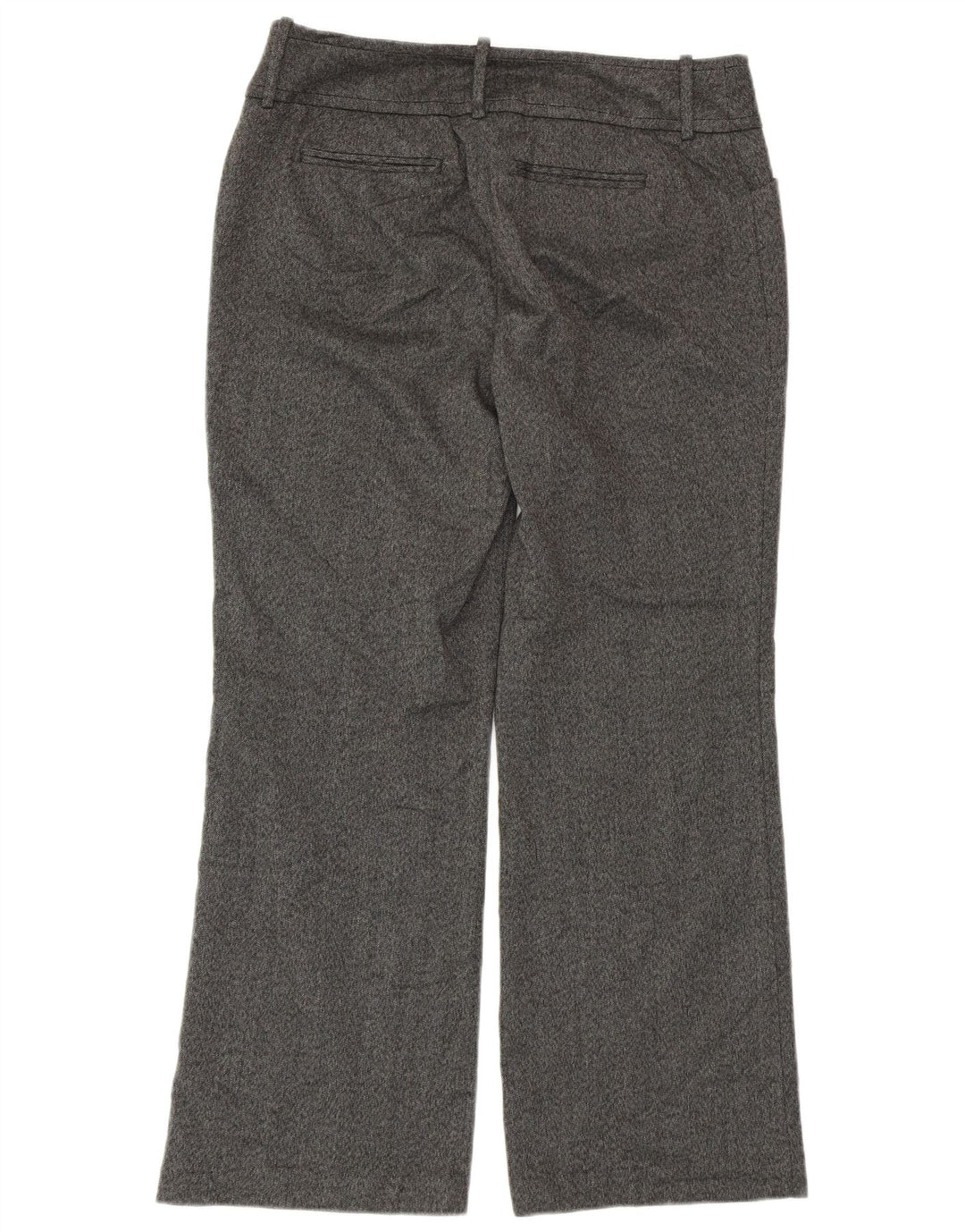 Pantaloni tăiați drept pentru femei MOSSIMO US 10 Medium W30 L25 Gri