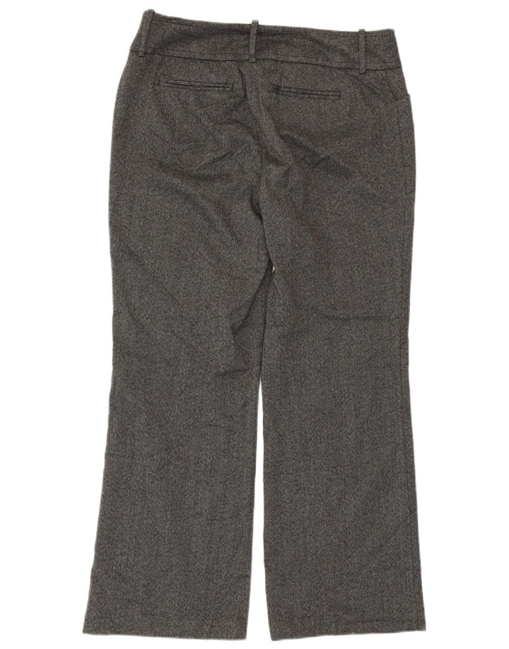 Pantaloni tăiați drept pentru femei MOSSIMO US 10 Medium W30 L25 Gri
