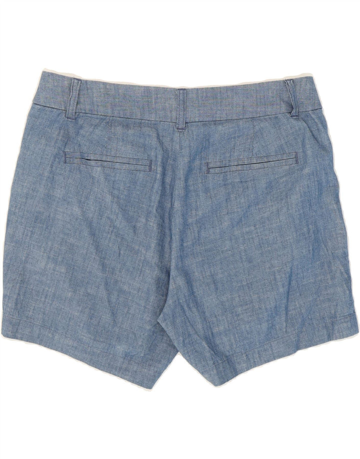 J. CREW Womens Chino Shorts US 4 Small W30 Blue Cotton Vintage J. Crew and Second-Hand J. Crew from Messina Hembry 