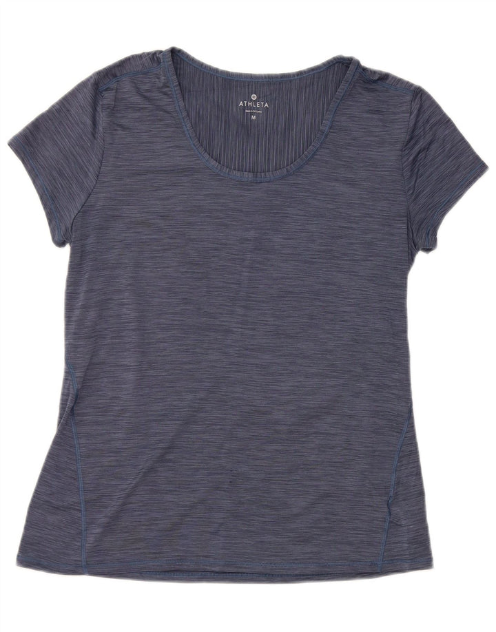 Tricou pentru femei ATHLETA Top UK 12 Medium Bleumarin Poliester cu pături
