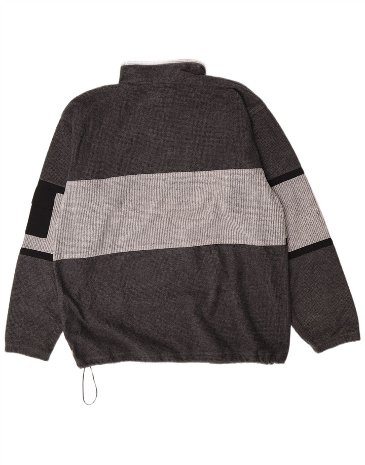 Pulover MC Kee's pentru bărbați, cu fermoar și gât, XL, poliester color bloc