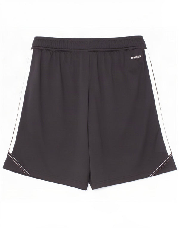 Pantaloni scurți sport Aeroready Adidas pentru băieți 13-14 ani poliester negru