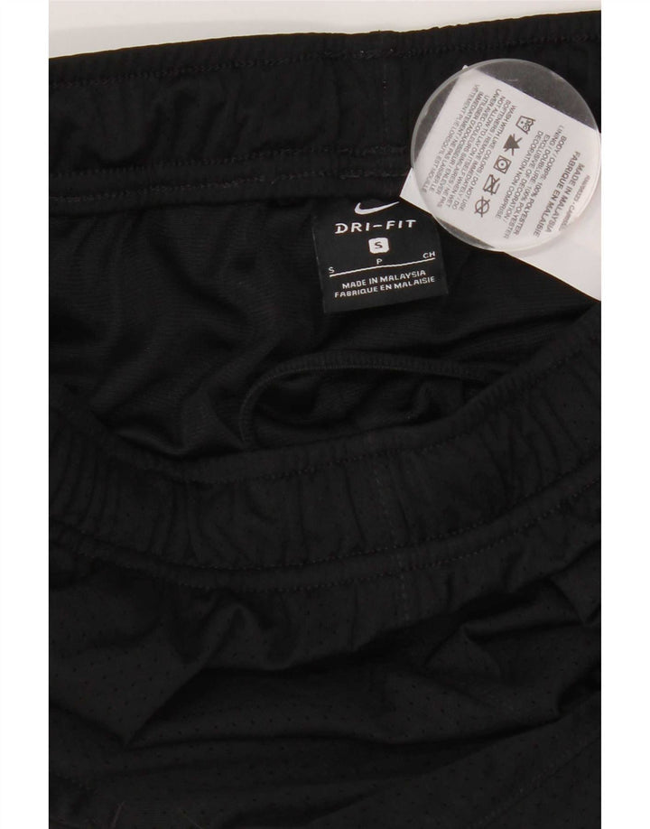 Pantaloni scurți sport Nike Dri Fit pentru bărbați, poliester negru mic