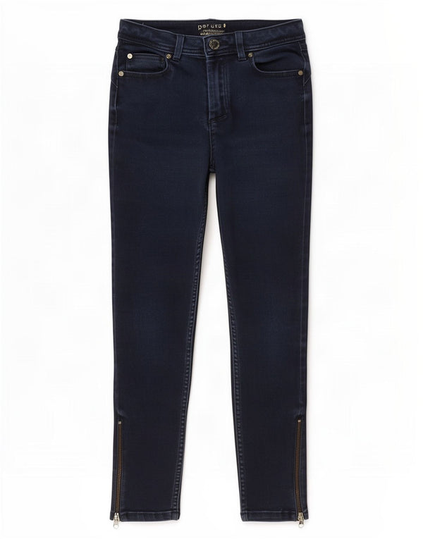 Marks & Spencer blugi skinny Per Una pentru femei UK 12 Medium W30 L24 Bleumarin