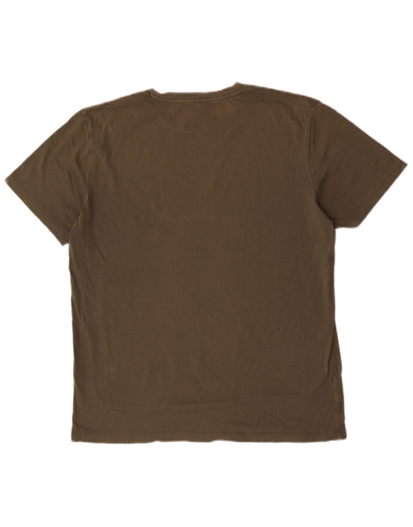Tricou cu grafic Jack & Jones pentru bărbați, cu croiala normală, XL, bumbac verde